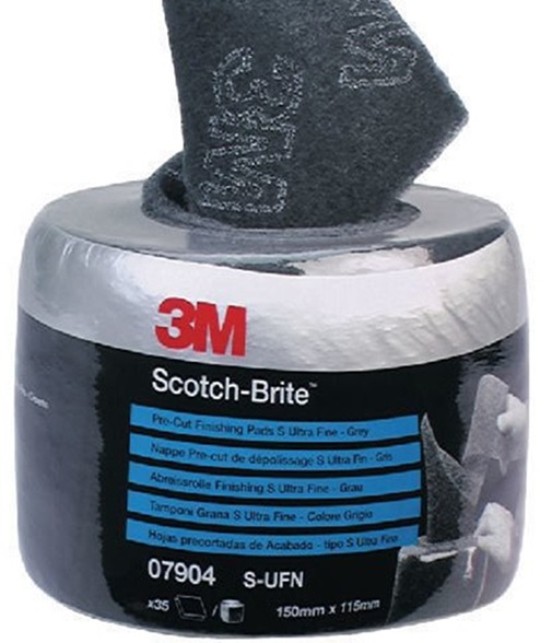 Rollo 3M™ Scotch-Brite™ CF Precortado S Ultra Fino 115 x 150