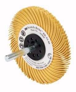 Cepillo 3M™ Scotch-Brite™ Radial Bristle con Eje