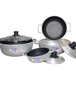 Set de Calderos Antiadherente 13-17-22-24 cm